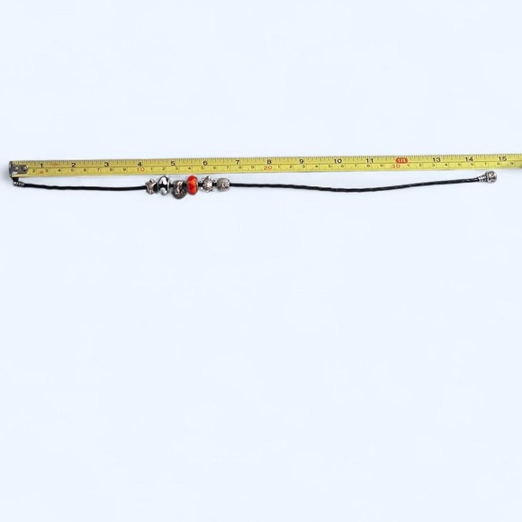 Pandora Black Braided Leather Bracelet - Picture 8 of 8